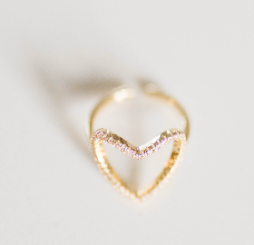 Open Heart Ring